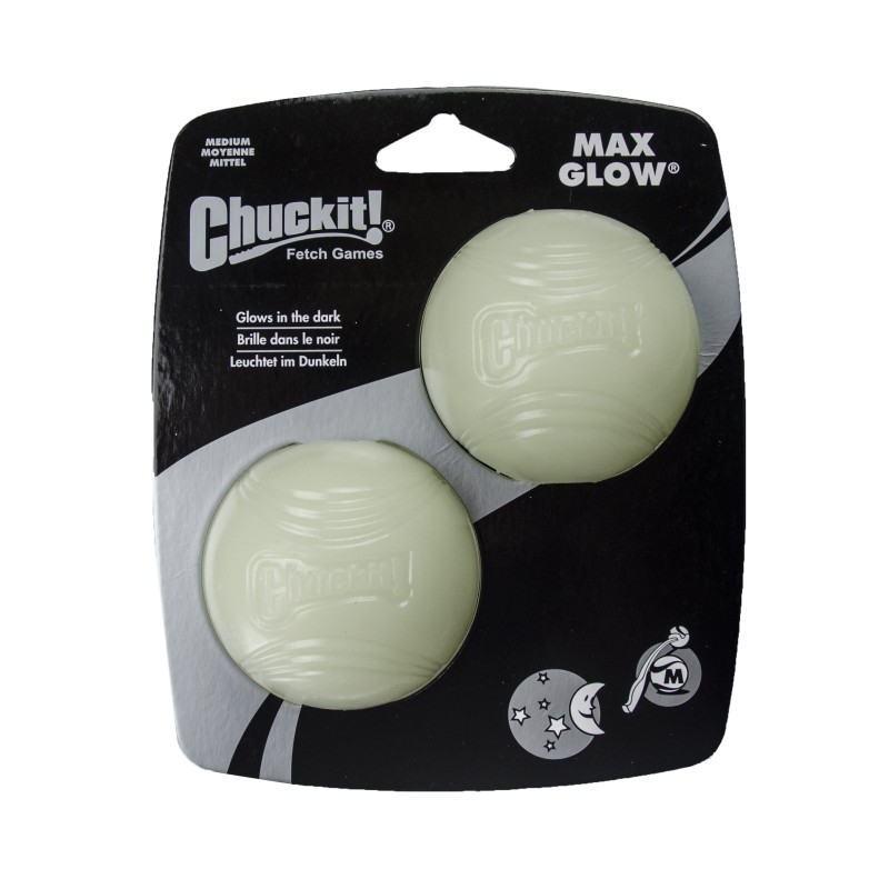 Chuckit! Max Glow M (lot de 2)