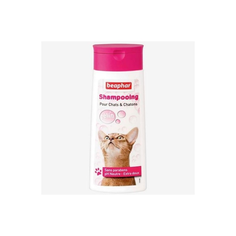 Shampooing doux spécial chats et chatons 250ml