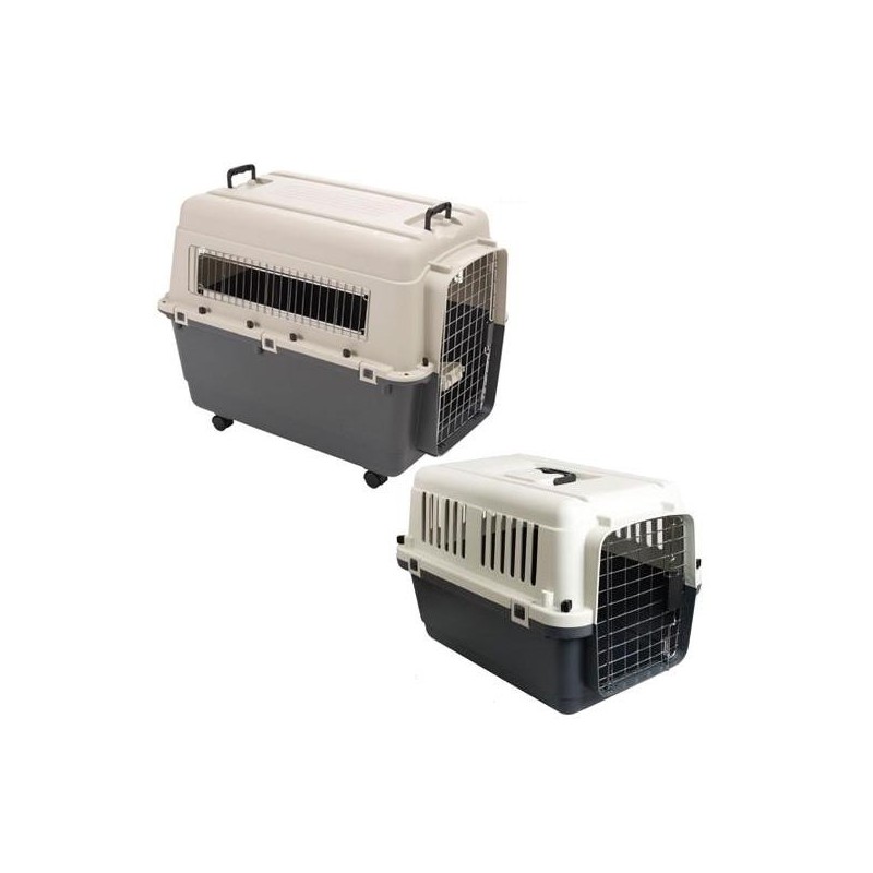 Cage de transport Kennel Box pour chien ou chat (Modèle avion)T2 67.5 x 51 x 47 cm