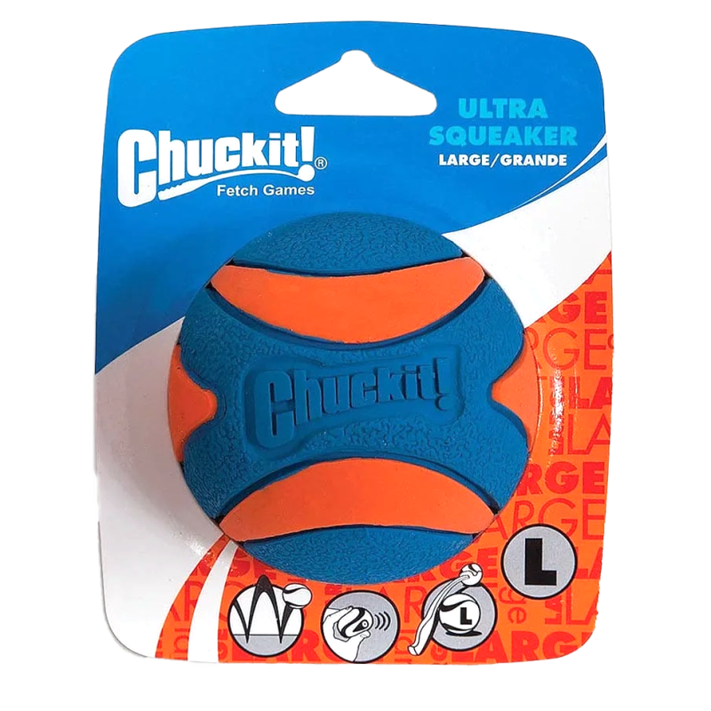 Balle couinante Chuckit! Ultra L (1 paquet)