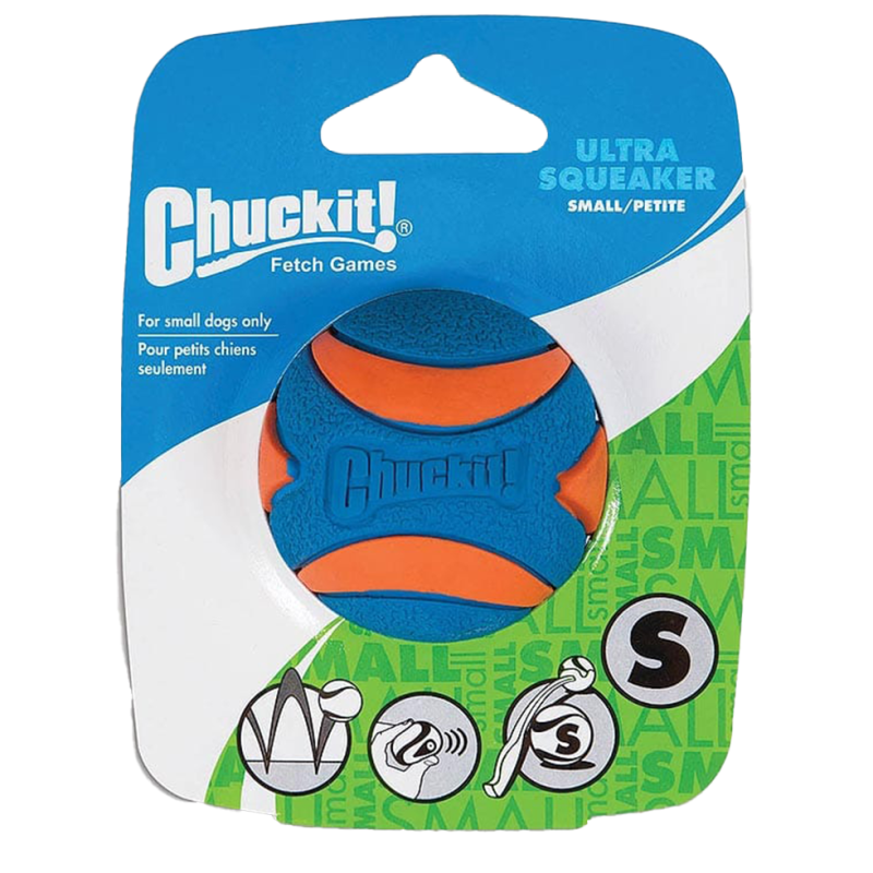 Balle couinante Chuckit! Ultra S (1 paquet)
