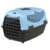 Cage de transport Cargo Dog 2  (pour chiens et chats)Cage Gris / Bleu 55 x 37 x 34 cm