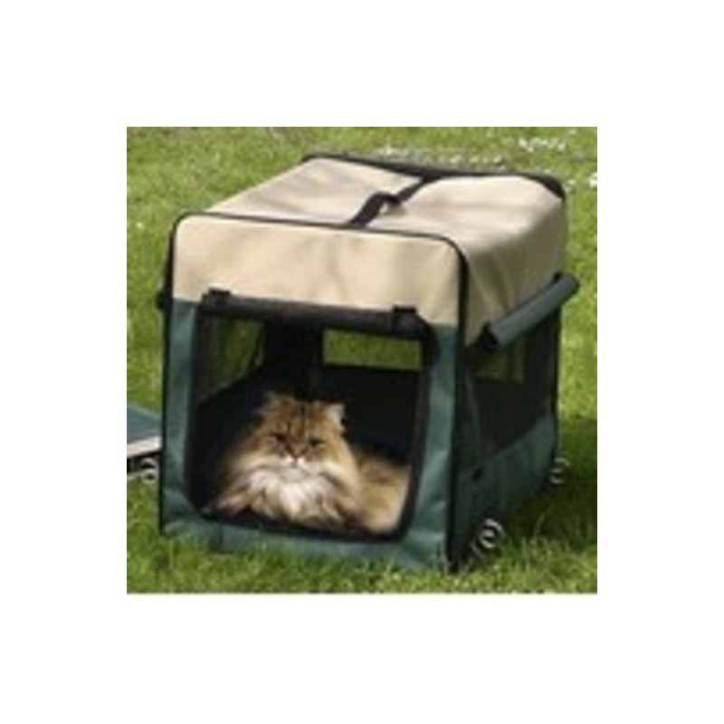 Cage de transport pliante en Cordura pour chien ou chat - Smart Top Medium 64 x 53 x 46 cm