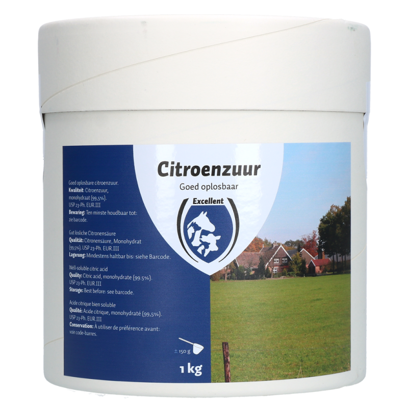 Excellent acide citrique 99,5 % 1 kg
