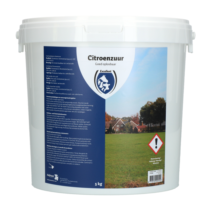 Excellent acide citrique 99,5 % 5 kg