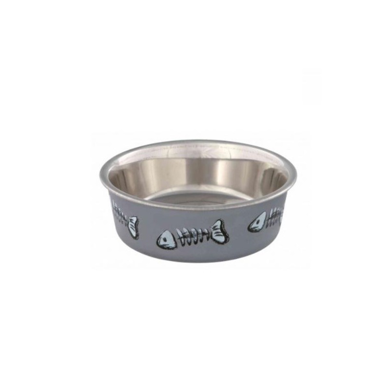 Gamelle en acier inox pour chat