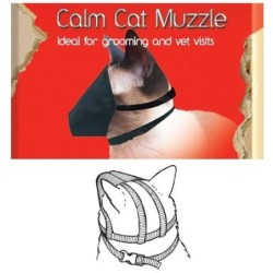 Muselière de contention CALM CAT  pour chat