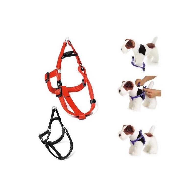 Harnais pour chiens et chats en nylon Quick