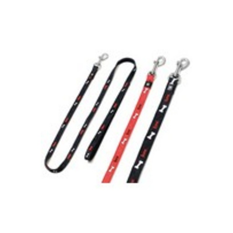 Laisse nylon "Jeans"Laisse Rouge 1m x 20mm