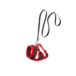 Harnais pour chat rouge /...