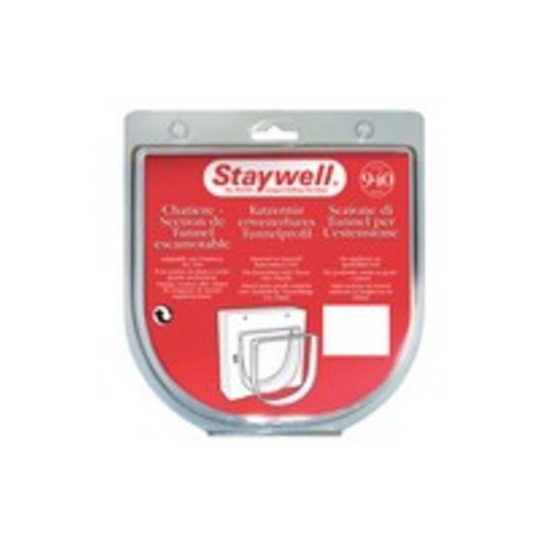 Extension de tunnel pour chat blanc