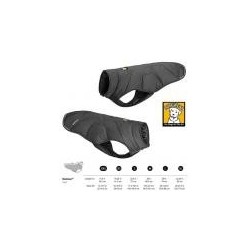 Manteau doudounne QUINZEE Grise - Veste chaude Ruffwear pour chien Taille L