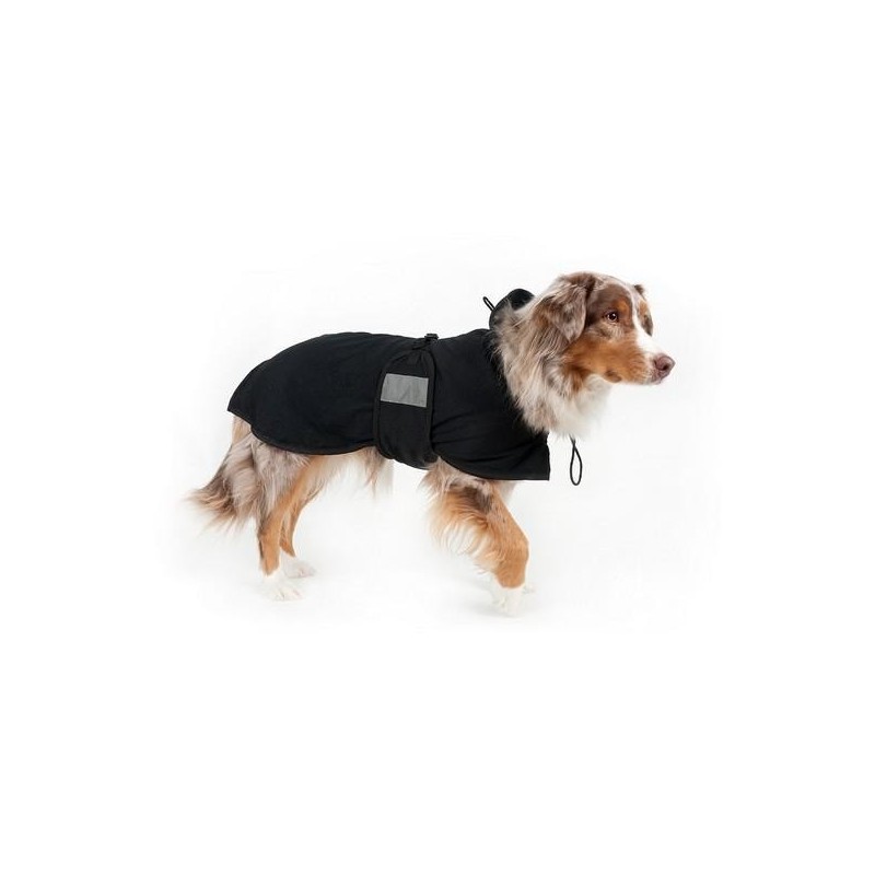 Manteau imperméable pour chien en tissu thérapeutique Taille : 34 cm
