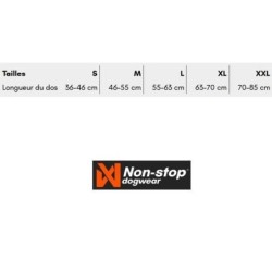 Veste reflechissante pour chien NON-STOP Dogwear Taille : L