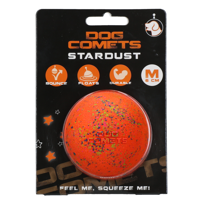 Chien Comètes Stardust Orange M