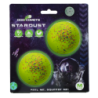 Comètes pour chien Stardust Green M (lot de 2)