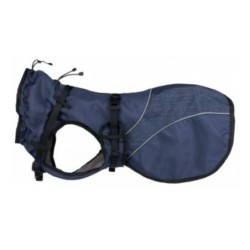 Manteau chien duo avec harnais Taille : S-35