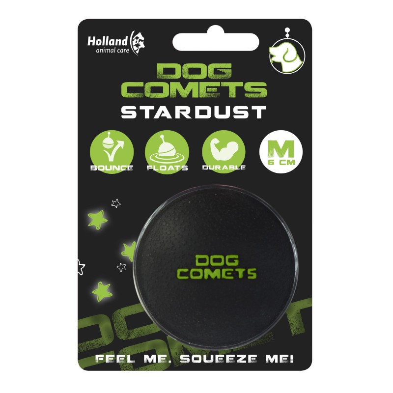 Dog Comets Stardust Noir/Vert M