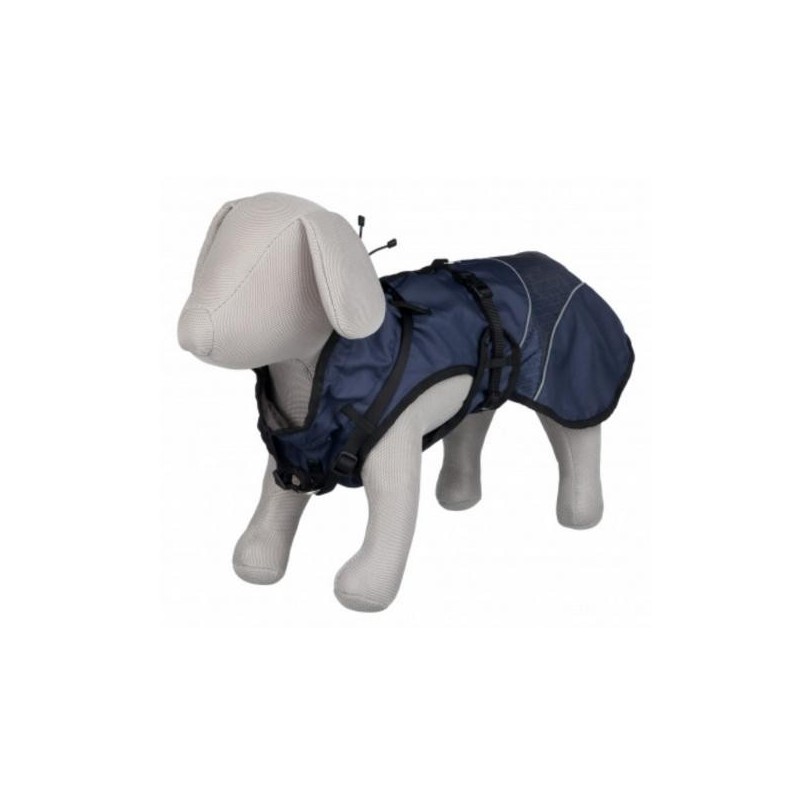 Manteau chien duo avec harnais Taille : M-50