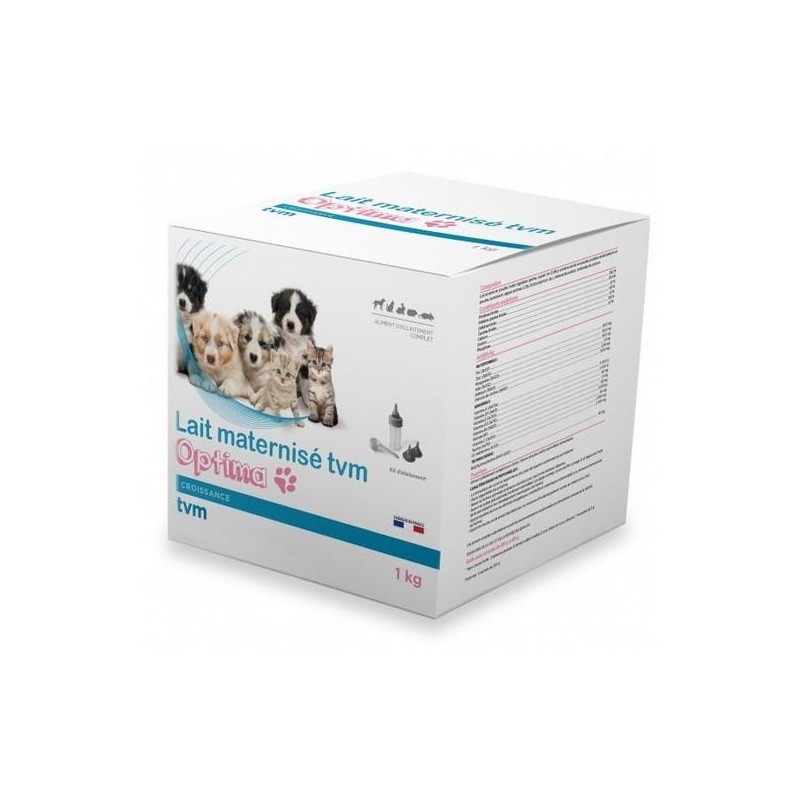 Lait maternisé TVM chiots et chatons 1kg