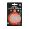 Boule de lune phosphorescente pour chien, comètes, orange, taille M