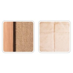 Couchage chat meuble TV ( Taille : 50 x 29 x 41 cm )