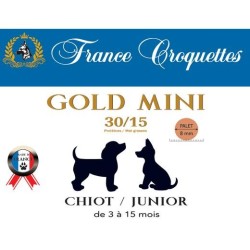 France Croquettes - Gold Mini Chiot / Junior 20kg