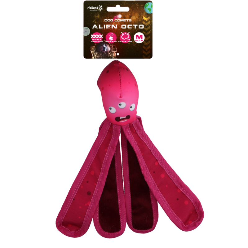 Chien Comètes Alien Octo M Rose
