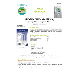 Profusion PREMIUM  chien adulte 26/16 20kg