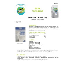 Profusion PREMIUM  chiot 30/18 20kg