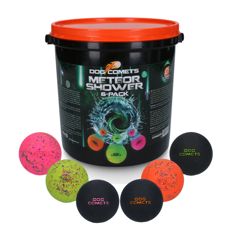 Pluie de météores Dog Comets (seau avec boules de poussière d'étoiles de 6 M)