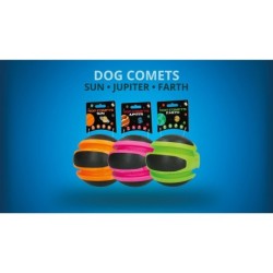 Chien Comètes Planètes Orange