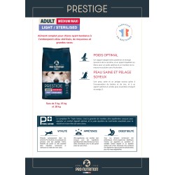 Flatazor Prestige Light et/ou Stérilisé pour chien 3kg