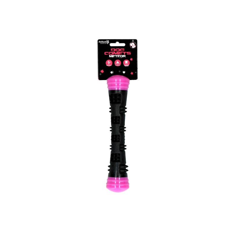 Bâton de lancer Chien Comètes Météore Rose S