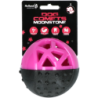 Boule à friandises en pierre de lune rose pour chien