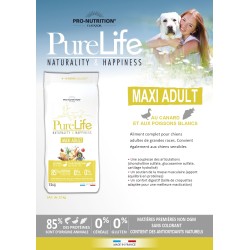 PureLife Maxi Adulte - Aliment pour chien adulte de grandes races 12kg