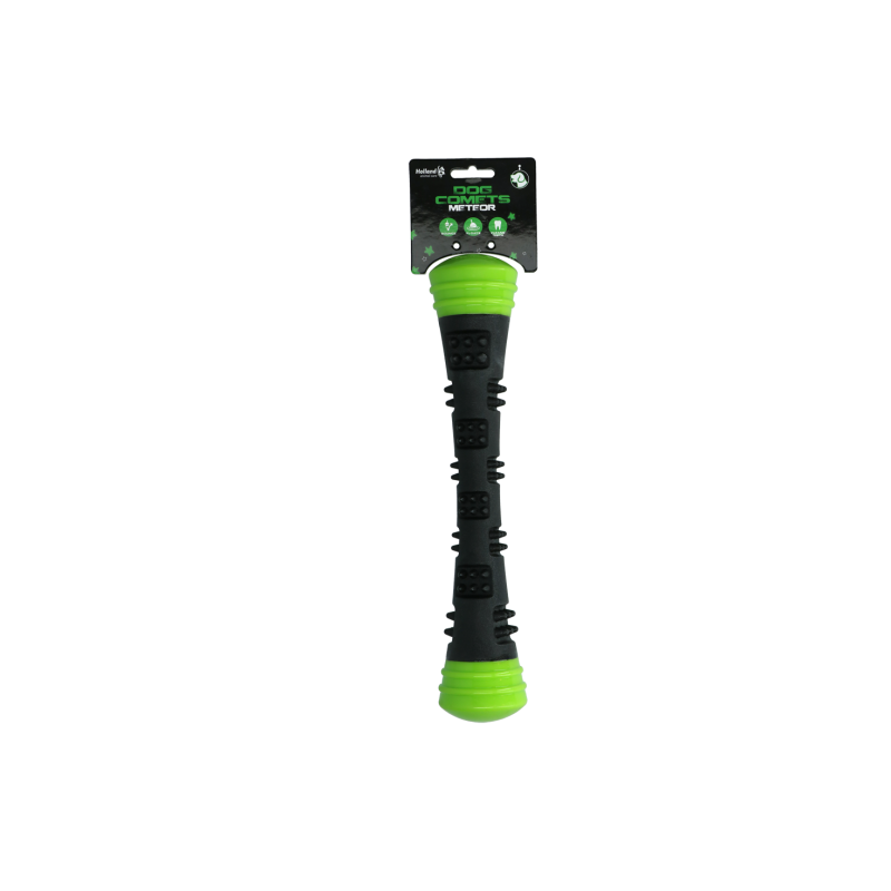 Bâton de lancer Chien Comètes Météore Vert L
