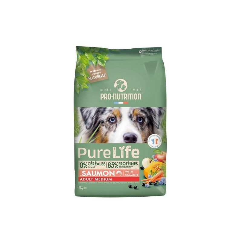 PureLife Medium Adulte - Aliment pour chien adulte de race moyenne 12kg