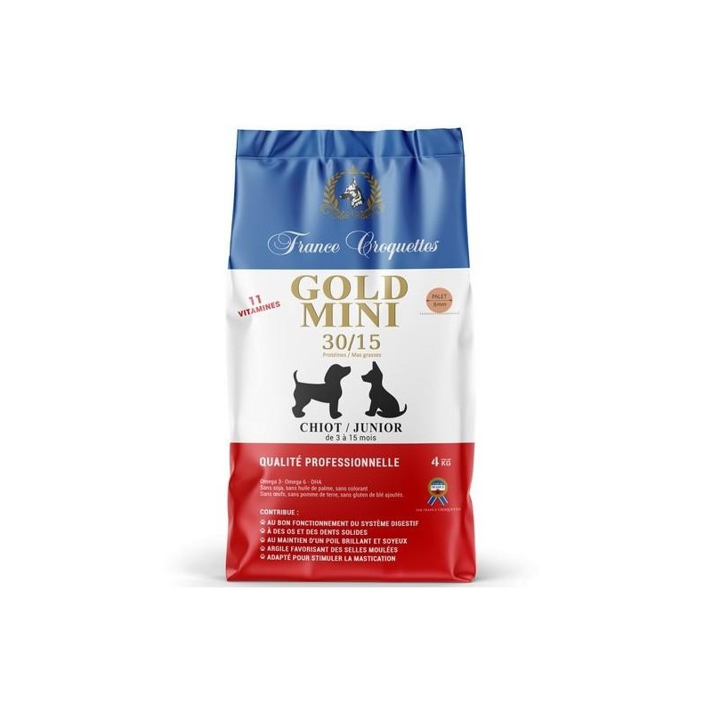 France Croquettes Gold Mini Chiot  Junior 6kg