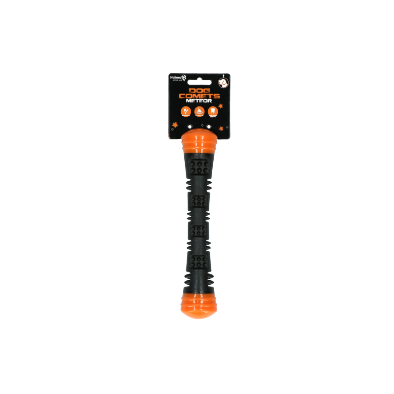 Chien Comètes Météore Bâton de lancer Orange S
