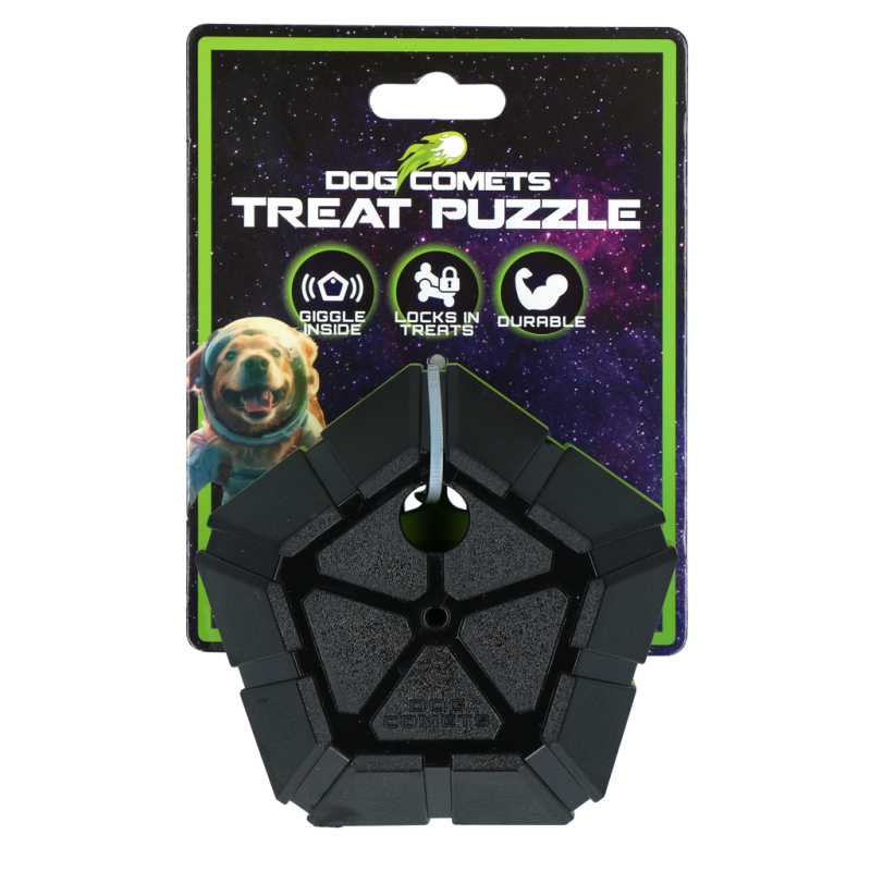 Puzzle de friandises pour chiens Comets Vert