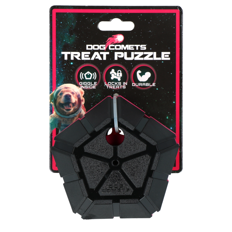 Puzzle de friandises pour chiens Comets Rose