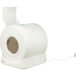 Bac à litière auto‑nettoyant