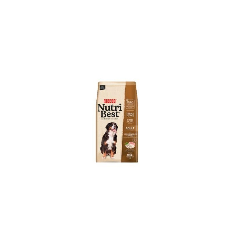 Nutribest Dog Adult - Porc ibérique et riz 15 kg