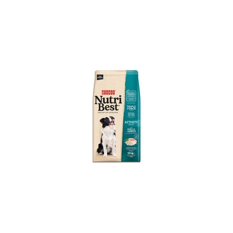 Nutribest Dog Activity - Poulet et riz 15 kg