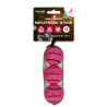 Balle de tennis Dog Comets Neutron Star avec couineur S Rose (lot de 3)