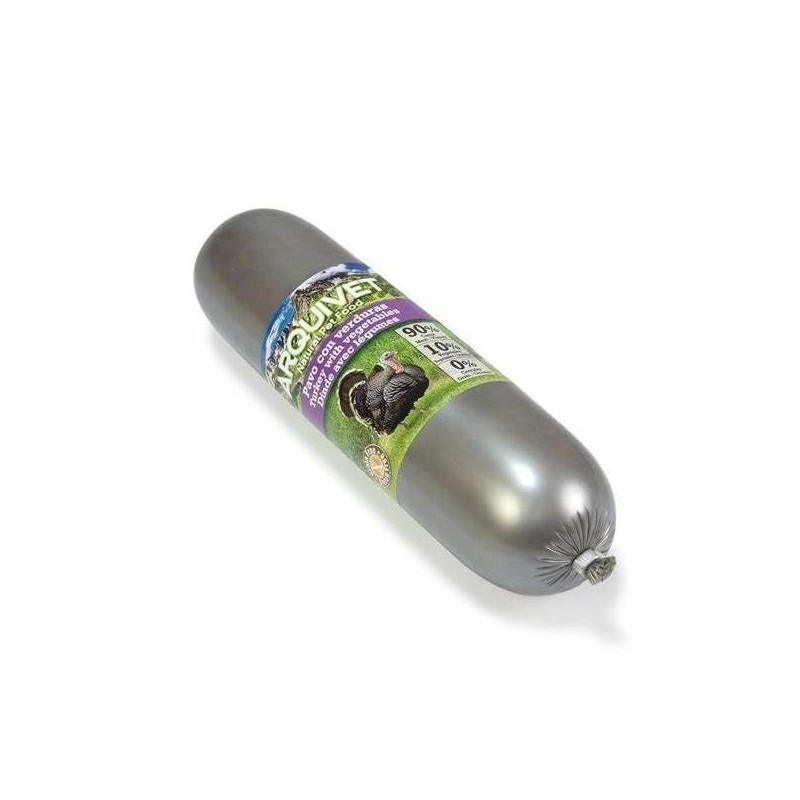 Arquivet saucisse de dinde aux legumes 500 g