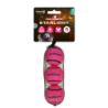 Balle de tennis Dog Comets Starlight S rose (lot de 3)