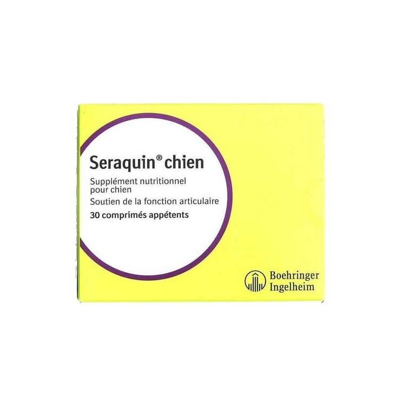 Seraquin Chien - Complément pour les articulations  30 comprimés
