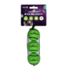 Balle de tennis Dog Comets Starlight S Vert (lot de 3)